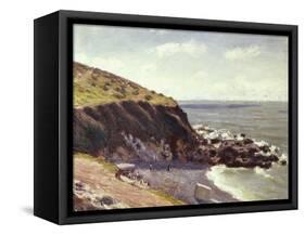 Lady's Cove, Langland Bay, Morning, 1897-Edgar Degas-Framed Stretched Canvas