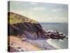 Lady's Cove - Langland Bay - Morning. 1897-Alfred Sisley-Stretched Canvas