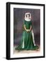 Lady's Dress, 14th Century-null-Framed Giclee Print