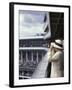 Lady's Hats, Derby Day at Churchill Downs Race Track, Louisville, Kentucky, USA-Michele Molinari-Framed Photographic Print