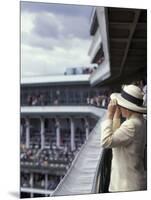 Lady's Hats, Derby Day at Churchill Downs Race Track, Louisville, Kentucky, USA-Michele Molinari-Mounted Photographic Print