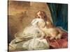 Lady's Pet, 1855-William Dexter-Stretched Canvas