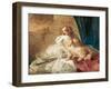 Lady's Pet, 1855-William Dexter-Framed Giclee Print