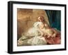 Lady's Pet, 1855-William Dexter-Framed Giclee Print