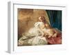 Lady's Pet, 1855-William Dexter-Framed Giclee Print