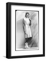 Lady's Tennis Outfit-null-Framed Photographic Print