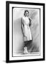 Lady's Tennis Outfit-null-Framed Premium Photographic Print