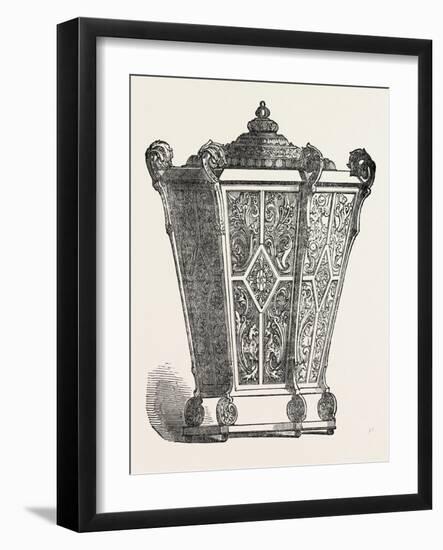 Lady's Work Basket, Papier Mache-null-Framed Giclee Print