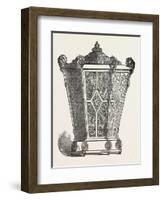 Lady's Work Basket, Papier Mache-null-Framed Giclee Print