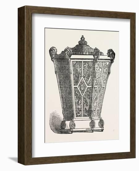 Lady's Work Basket, Papier Mache-null-Framed Giclee Print