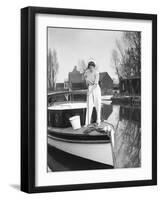 Lady Sailor-null-Framed Photographic Print