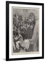 Lady Salisbury's Reception at the Foreign Office-William Hatherell-Framed Premium Giclee Print