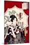 Lady Samurai with Umbrella-Kunichika toyohara-Mounted Giclee Print