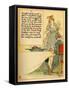Lady Serves A Calves Head Which She Had Cooked At Home-Walter Crane-Framed Stretched Canvas
