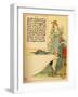 Lady Serves A Calves Head Which She Had Cooked At Home-Walter Crane-Framed Art Print