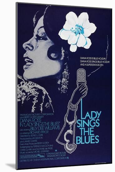 Lady Sings the Blues, 1972-null-Mounted Art Print