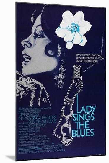 Lady Sings the Blues, 1972-null-Mounted Art Print