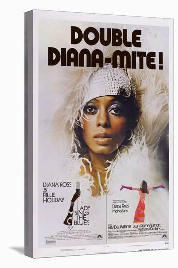 Lady Sings the Blues, Diana Ross, 1972; Double Bill; Mahoggany, Diana Ross, 1975-null-Stretched Canvas
