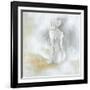 Lady Sitting-Rikki Drotar-Framed Giclee Print