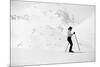 Lady Skier-null-Mounted Photographic Print