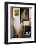 Lady Standing at the Virginal, circa 1672-73-Johannes Vermeer-Framed Giclee Print