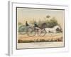 Lady Suffolk' and 'Lady Moscow', Hunting Park Course, Philadelphia, 13th June, 1850-Currier & Ives-Framed Giclee Print