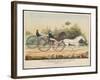 Lady Suffolk' and 'Lady Moscow', Hunting Park Course, Philadelphia, 13th June, 1850-Currier & Ives-Framed Giclee Print