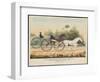 Lady Suffolk' and 'Lady Moscow', Hunting Park Course, Philadelphia, 13th June, 1850-Currier & Ives-Framed Giclee Print