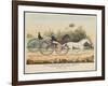 Lady Suffolk' and 'Lady Moscow', Hunting Park Course, Philadelphia, 13th June, 1850-Currier & Ives-Framed Giclee Print