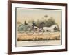 Lady Suffolk' and 'Lady Moscow', Hunting Park Course, Philadelphia, 13th June, 1850-Currier & Ives-Framed Giclee Print