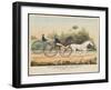 Lady Suffolk' and 'Lady Moscow', Hunting Park Course, Philadelphia, 13th June, 1850-Currier & Ives-Framed Giclee Print