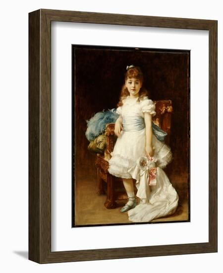 Lady Sybil Primrose-Frederick Leighton-Framed Giclee Print