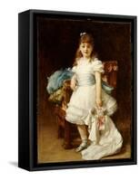 Lady Sybil Primrose-Frederick Leighton-Framed Stretched Canvas