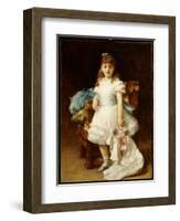 Lady Sybil Primrose-Frederick Leighton-Framed Giclee Print