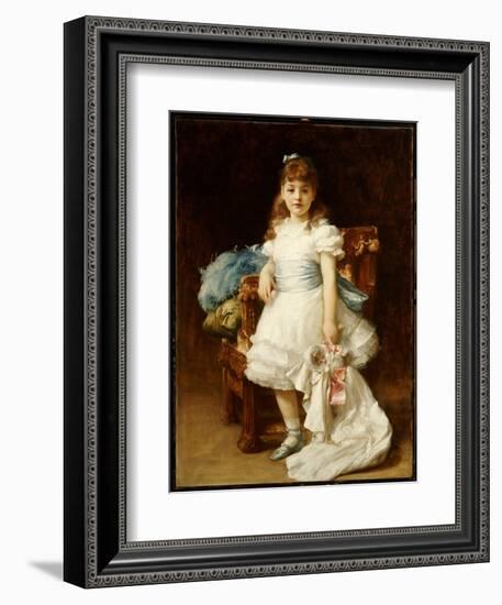 Lady Sybil Primrose-Frederick Leighton-Framed Giclee Print