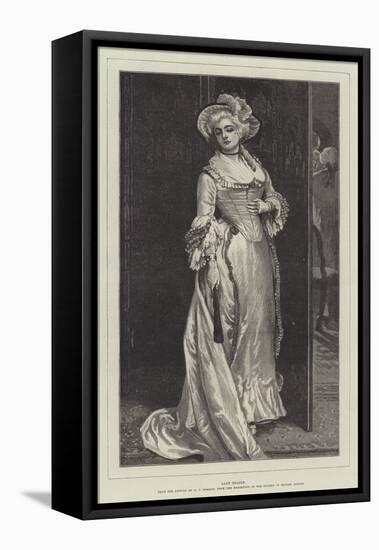 Lady Teazle-Robert James Gordon-Framed Stretched Canvas