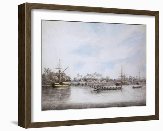 Lady Teignmouth and Her Party-Hubert Cornish-Framed Art Print