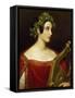 Lady Theresa Spence in Role of Sappho, 1837-Joseph Karl Stieler-Framed Stretched Canvas