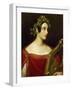 Lady Theresa Spence in Role of Sappho, 1837-Joseph Karl Stieler-Framed Giclee Print