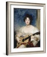 Lady Wallscourt, 1825-Thomas Lawrence-Framed Giclee Print