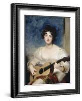 Lady Wallscourt, 1825-Thomas Lawrence-Framed Giclee Print