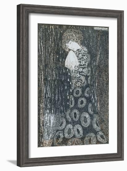 Lady Weeping-Annie French-Framed Giclee Print