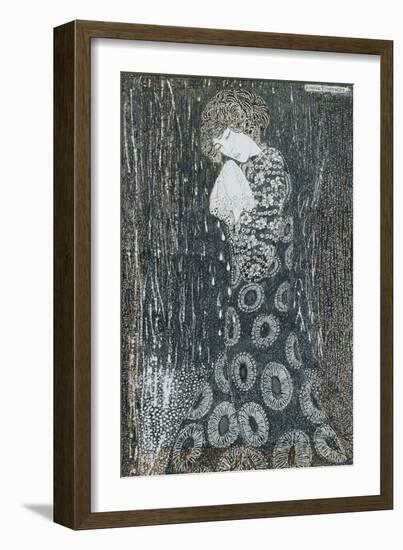 Lady Weeping-Annie French-Framed Giclee Print