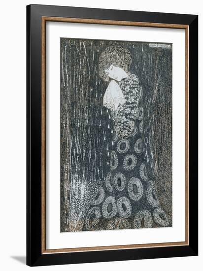 Lady Weeping-Annie French-Framed Giclee Print