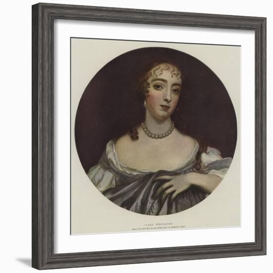 Lady Whitmore-Sir Peter Lely-Framed Giclee Print