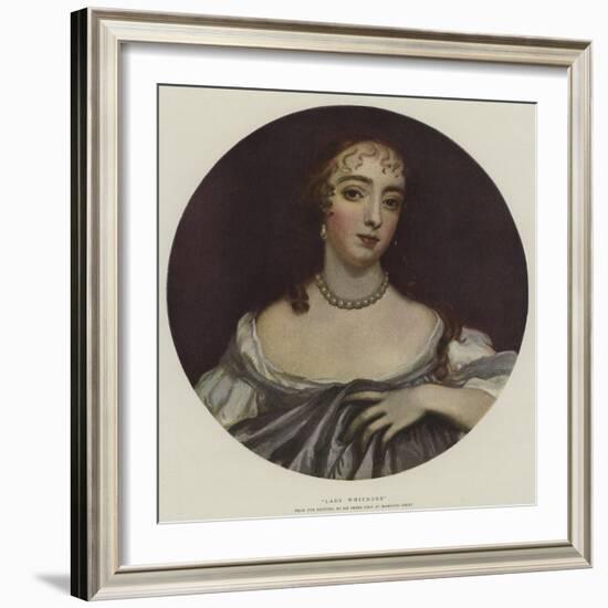 Lady Whitmore-Sir Peter Lely-Framed Giclee Print