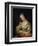 Lady with a Bird, 18th Century-Louis Michel Van Loo-Framed Premium Giclee Print