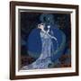 Lady With a Dragon-Georges Barbier-Framed Giclee Print