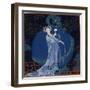 Lady With a Dragon-Georges Barbier-Framed Premium Giclee Print