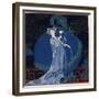 Lady With a Dragon-Georges Barbier-Framed Giclee Print